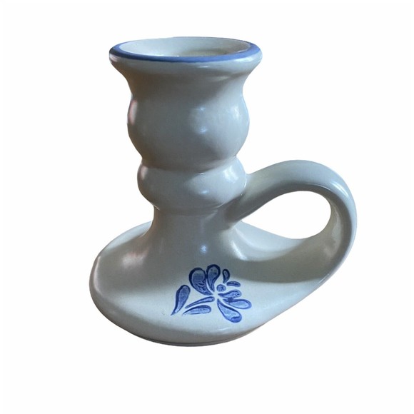 Pfaltzgraff Yorktowne Handled Candle Stick Holder 3.75" Tall Replacement VTG - Picture 1 of 7